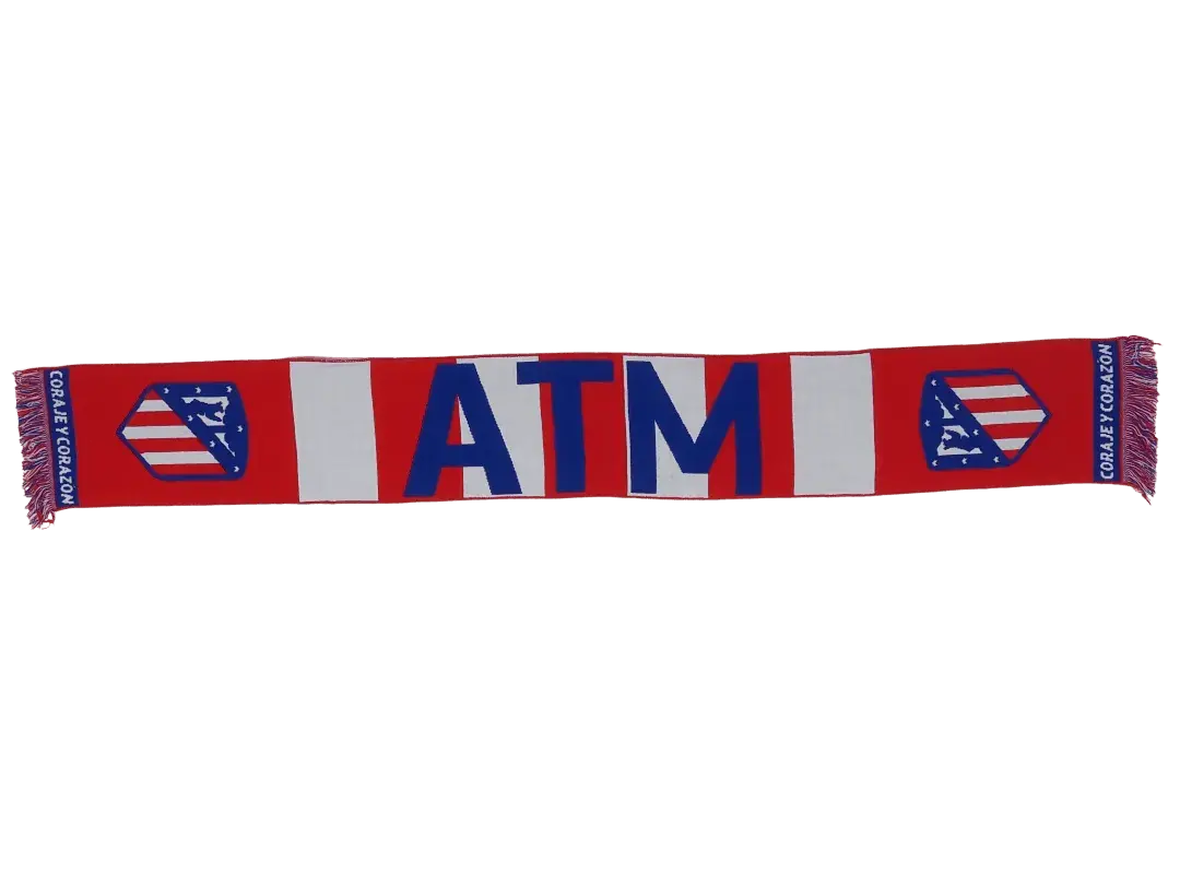 Bufanda oficial del Atlético de Madrid