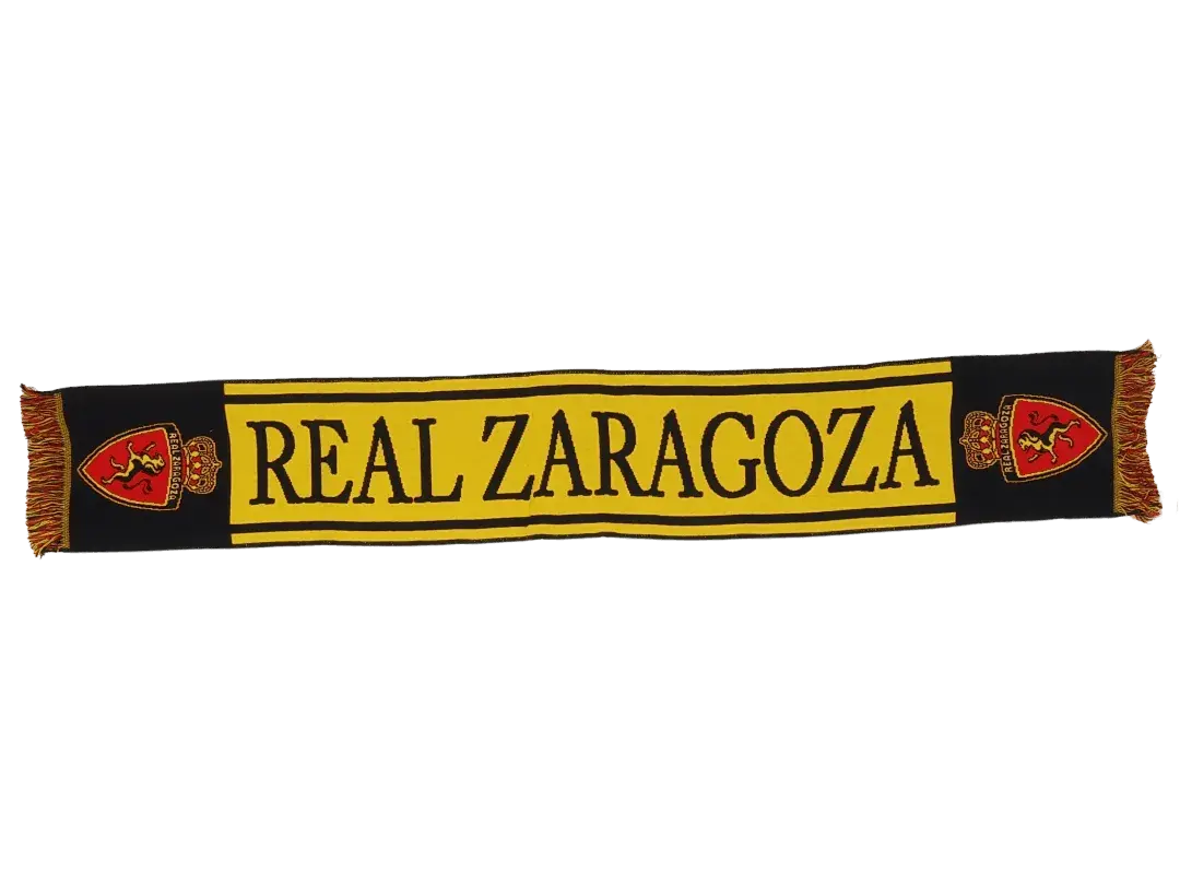 bufanda de fÚtbol oficial del real zaragoza