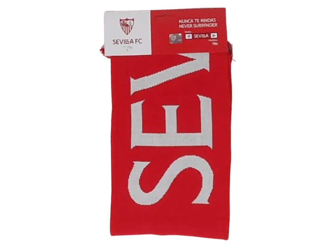 bufanda de fÚtbol oficial del sevilla