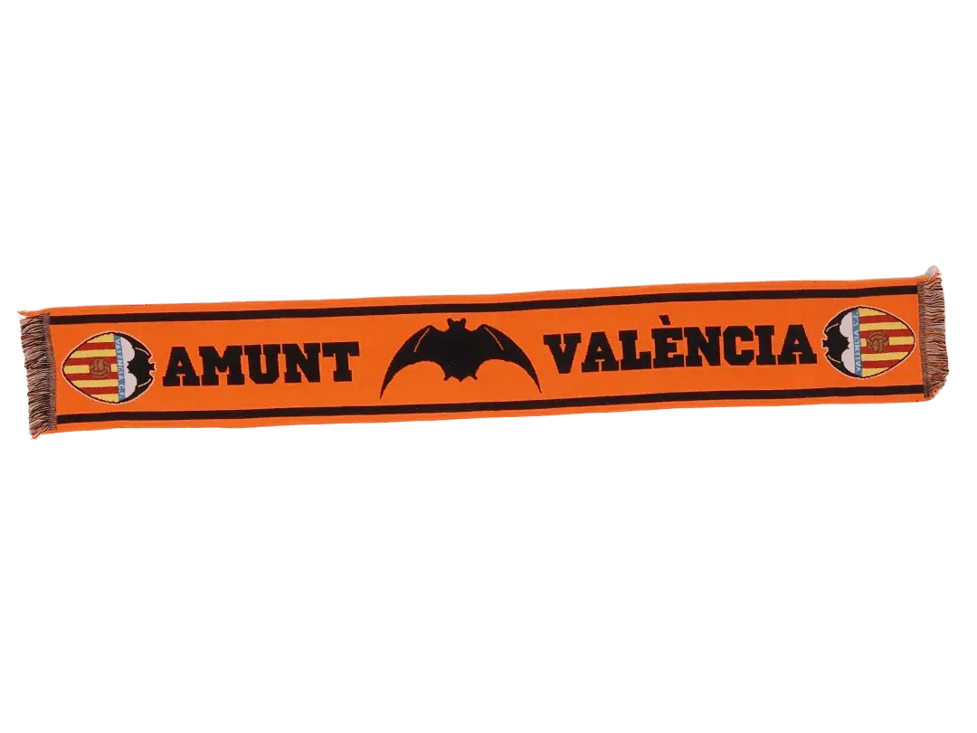 bufanda de fÚtbol oficial del valencia