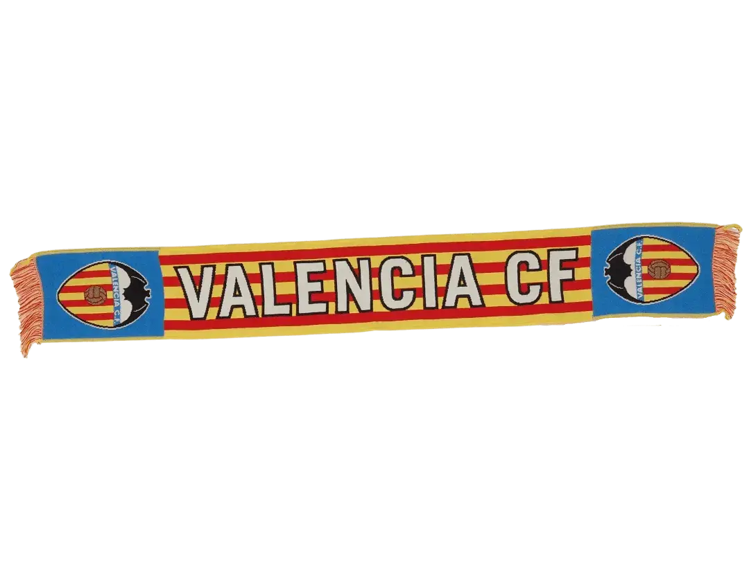 bufanda de fÚtbol oficial clÁsica del valencia