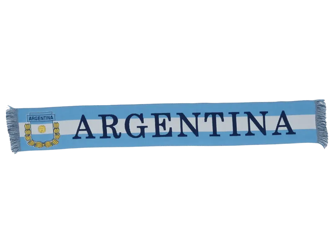 bufanda de fÚtbol de argentina