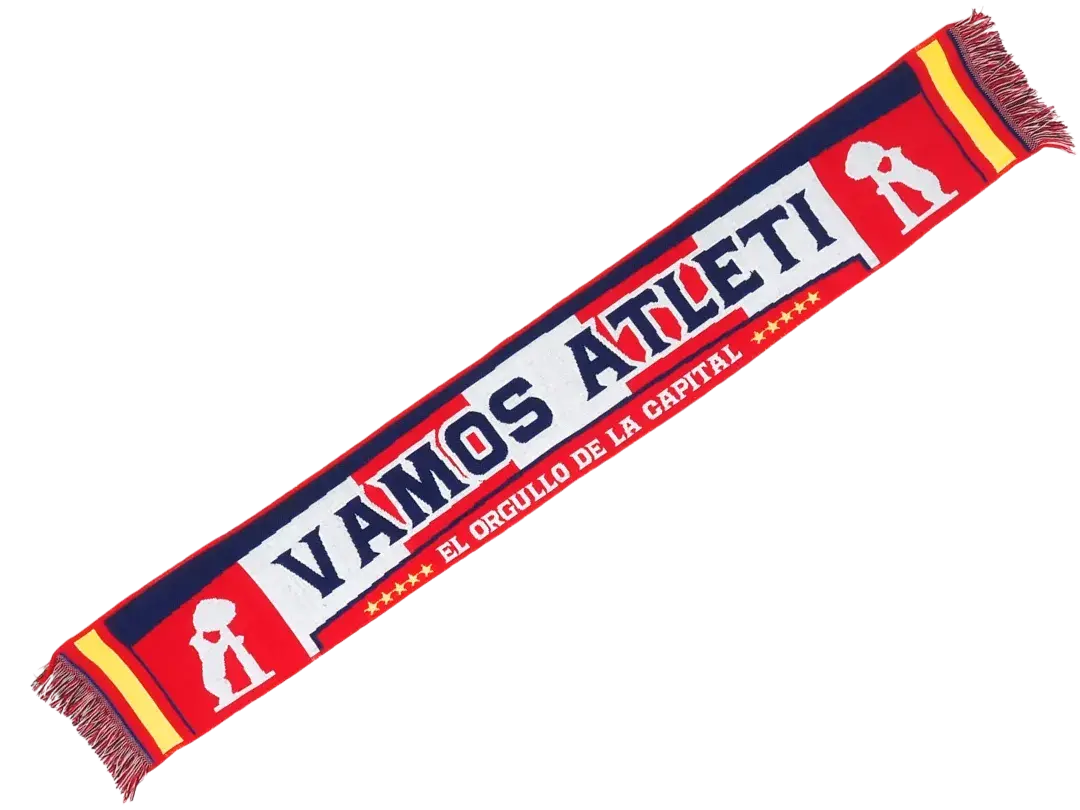 bufanda de fÚtbol vamos atleti