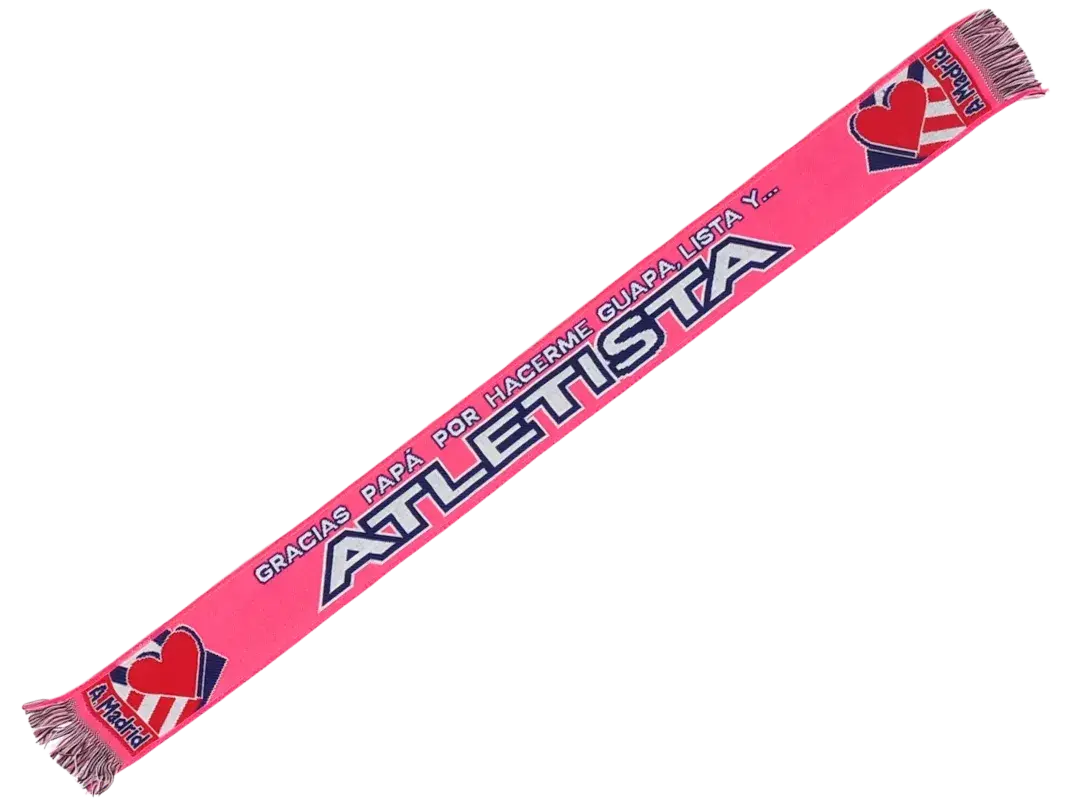 bufanda de fÚtbol pequeÑa atletista gracias papÁ