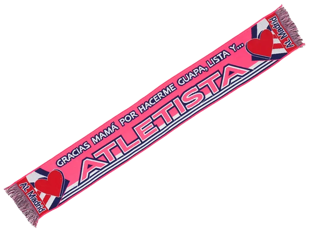bufanda de fÚtbol atletista gracias mamÁ