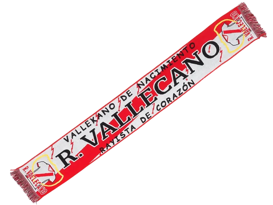 bufanda de fÚtbol del rayo rayista de corazÓn