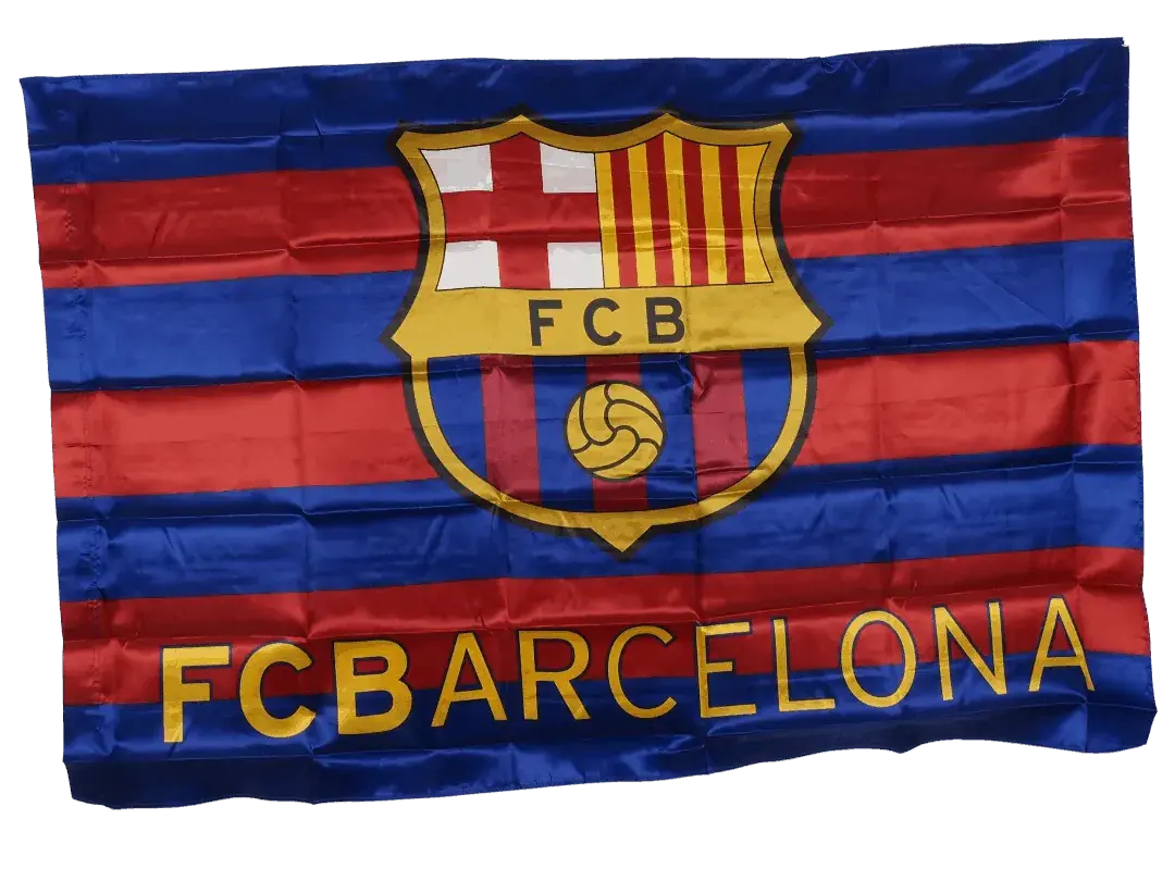 bandera de fÚtbol oficial del barÇa
