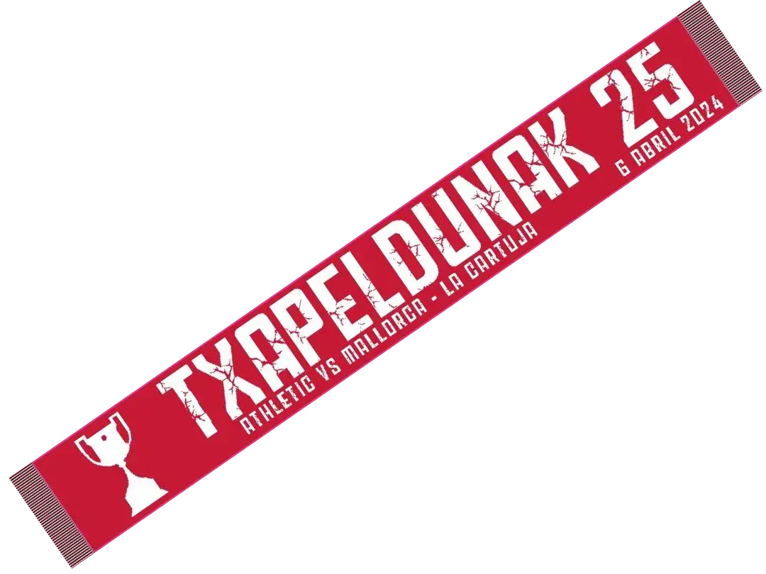 bufanda txapeldunak campeón copa 2024