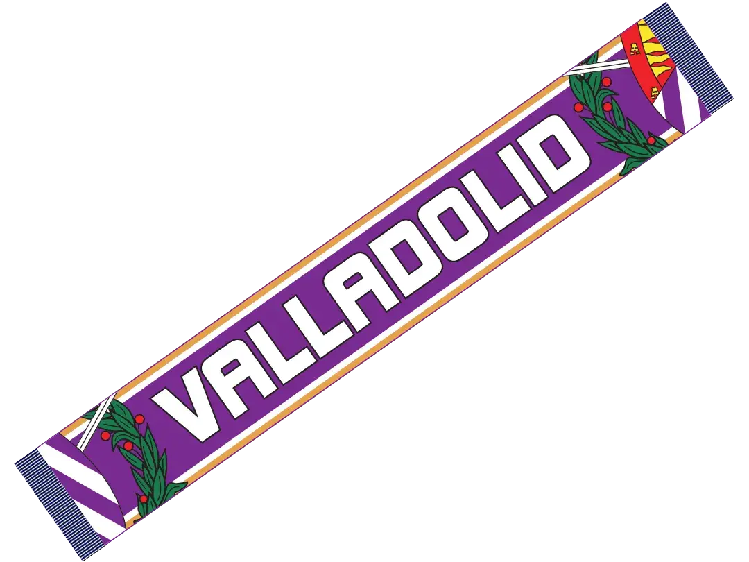bufanda del real valladolid cf