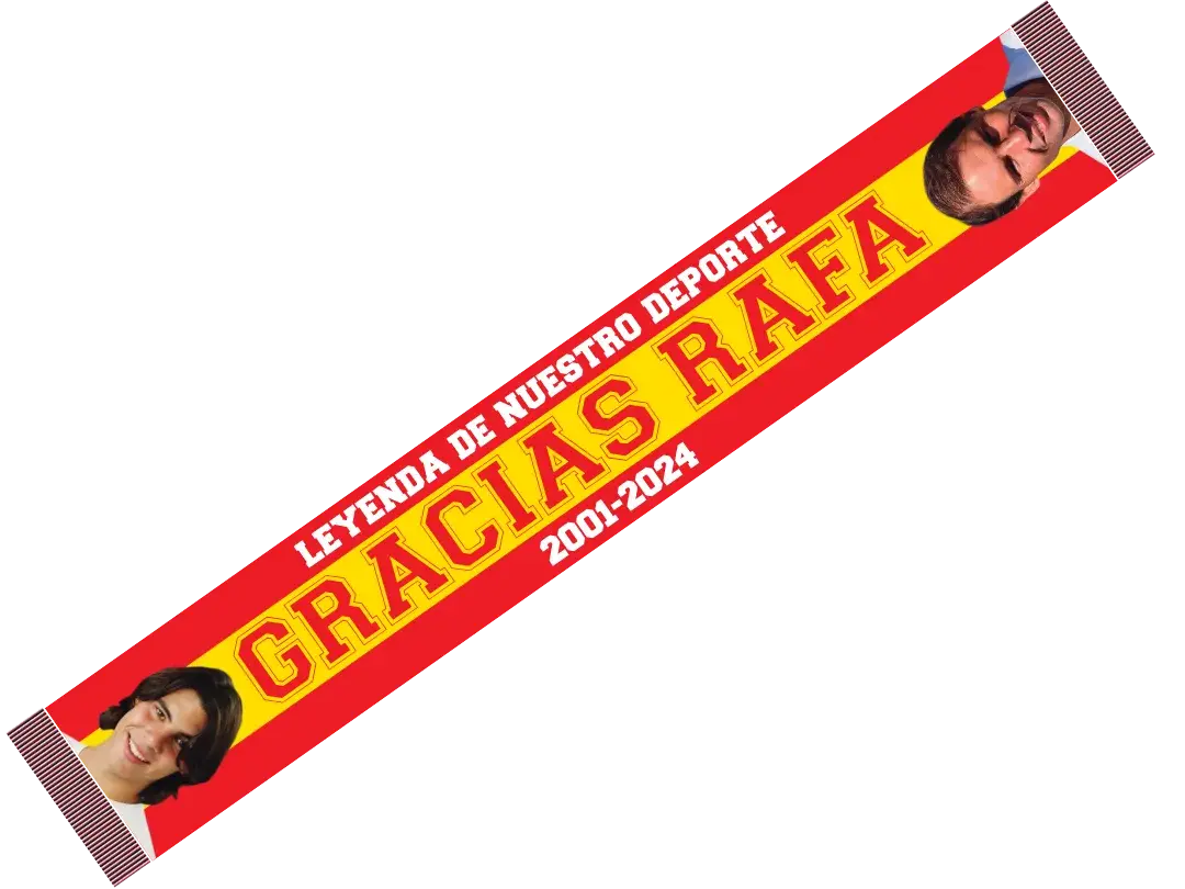 bufanda de rafa nadal