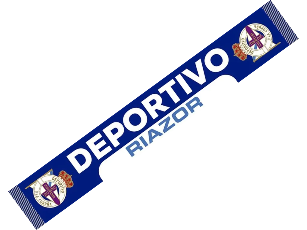 Bufanda personalizada del Deportivo Riazor
